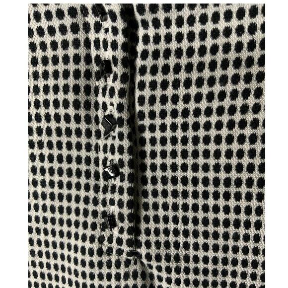 Talbots Top Blouse Womens Size Large Petite Long Sleeve Polka Dots Multicolor - Picture 6 of 8